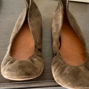 J. Crew Brown Suede Ballet Women's Loafers